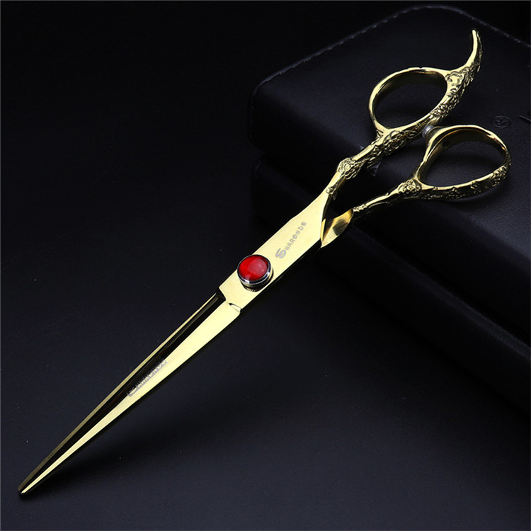 

6/7 inch Japan 440c hair scissors professional hairdressing scissors salon shape cutting thinning tools