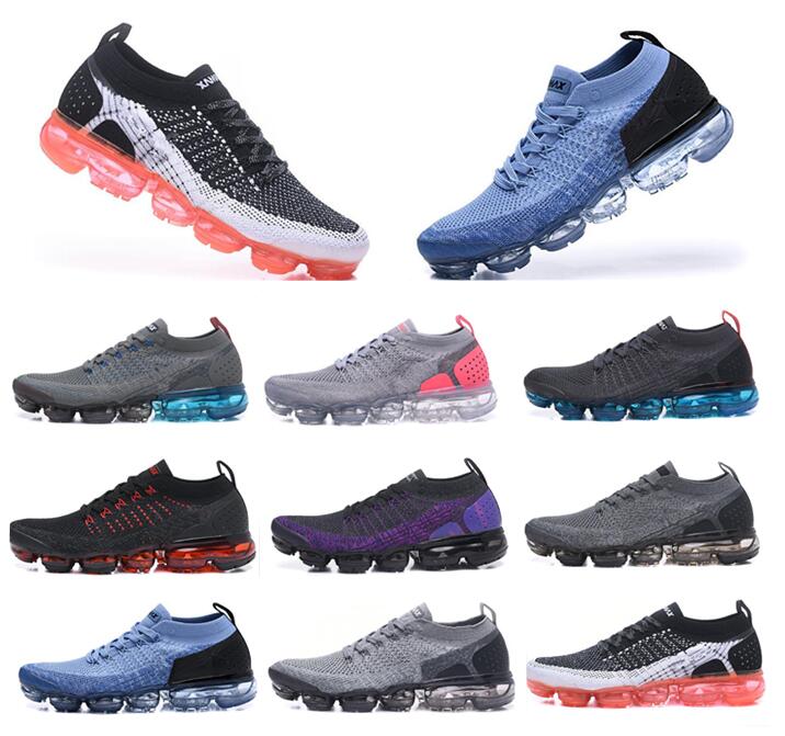 

2020 New FK 2 2.0 Knit Running Shoes for Men Women Hot Punch Breathable Jogging Casual Sport Shoe Mens Designer Sneakers Trainers 36-45, 4 36-40