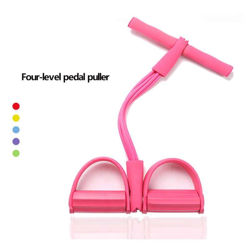 

Multi Function Tension Rope Strong Fitness Resistance Bands Latex Pedal Women Men Sit Up Pull Ropes Yoga Fitness Equipment