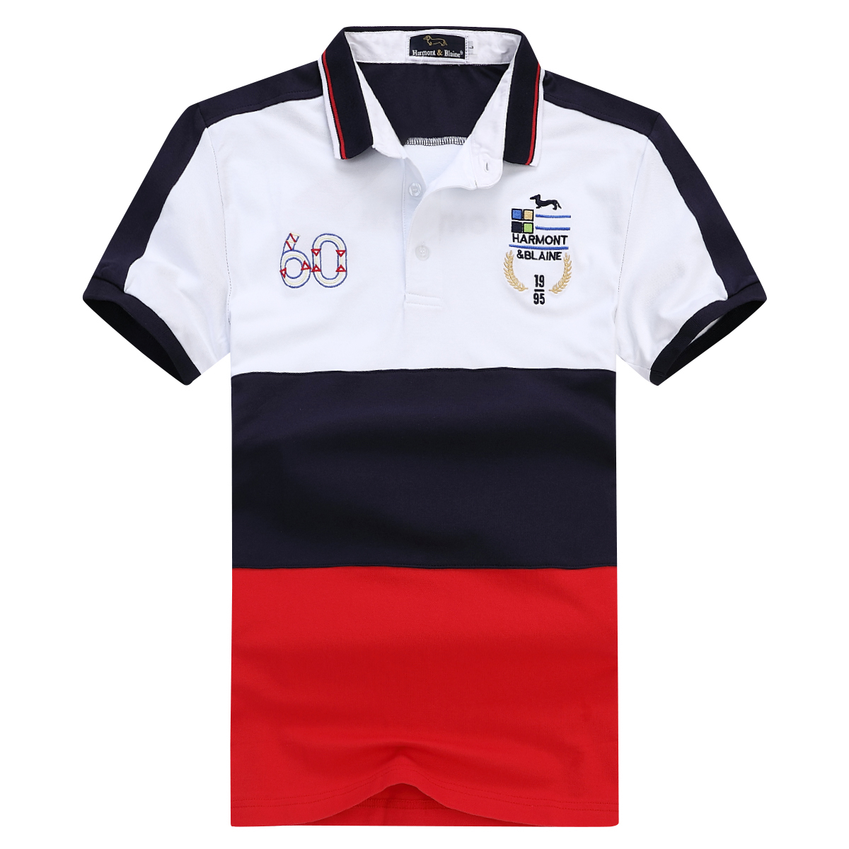 

Harmont blaine Best Selling New Short Polo For Men Nice Quality Fashion Design Best Qualtiy high Embroidery Men Polo Size  L XL XXL 3xl, White