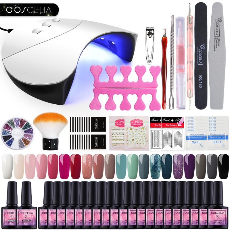 

COSCELIA 8ML Gel Manicure Set For Nails All For Manicure Set Nail Art All Sets Nails And Design