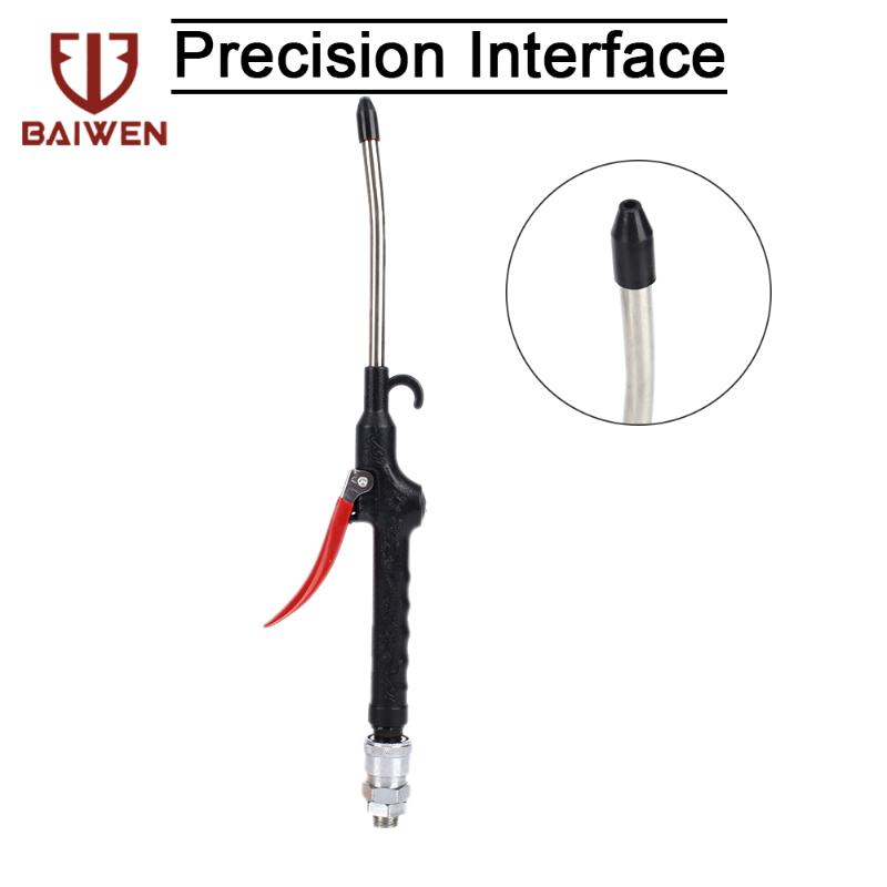 

Air Blow Gun 315mm Long Reach Spray Nozzle Professional Angled Nozzle Plastic Handle Air Duster Spray Blow Gun Cleaning Tools