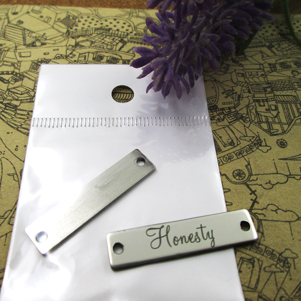 

40pcs--"Honesty Connector"stainless steel charms more style for choosing DIY Charms pendants for necklace