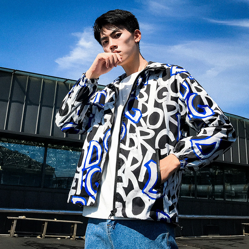 

2019 New Spring Autumn Hooded Jacket Men Casual Slim Patchwork Windbreaker Jacket Male Outwear Zipper Thin Coat Brand Clothing, Yellow