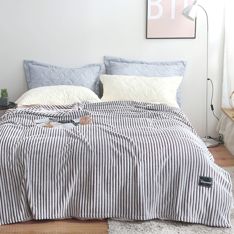 

Soft Warm Coral Fleece Blanket on Bed/Sofa/Plane/Travel Winter Blanket High Quality Throw Sleeping Bed Blankets