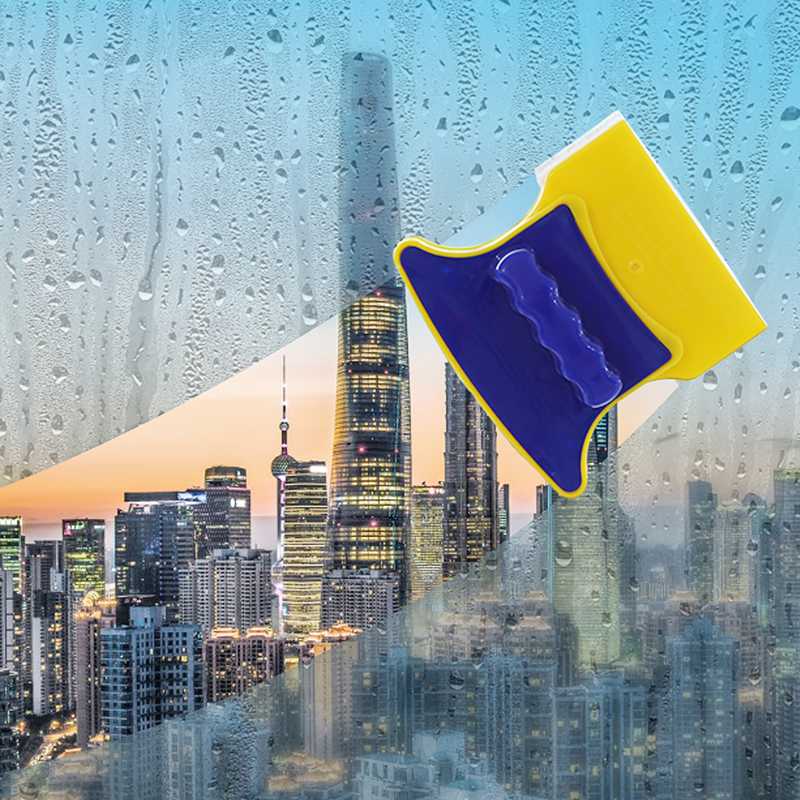 

Double Sides Magnetic Window Cleaning Brush Clean Window Glass Prevent Falling Office Home Convenient Cleaner