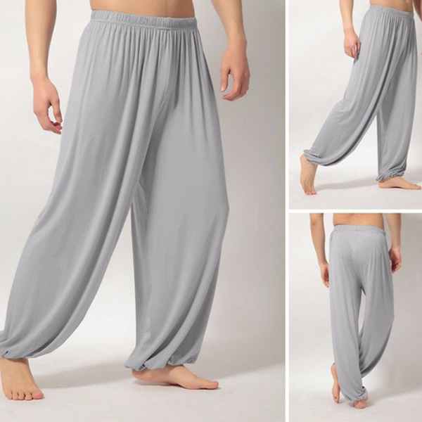 m Morbido yoga harem pilates pantaloni donna Lounge Leggings lunghi larghi pantaloni harem pantaloni yoga donna harem donna pantaloni lounge soft modale Spandex harem yoga pilates pantaloni Nero