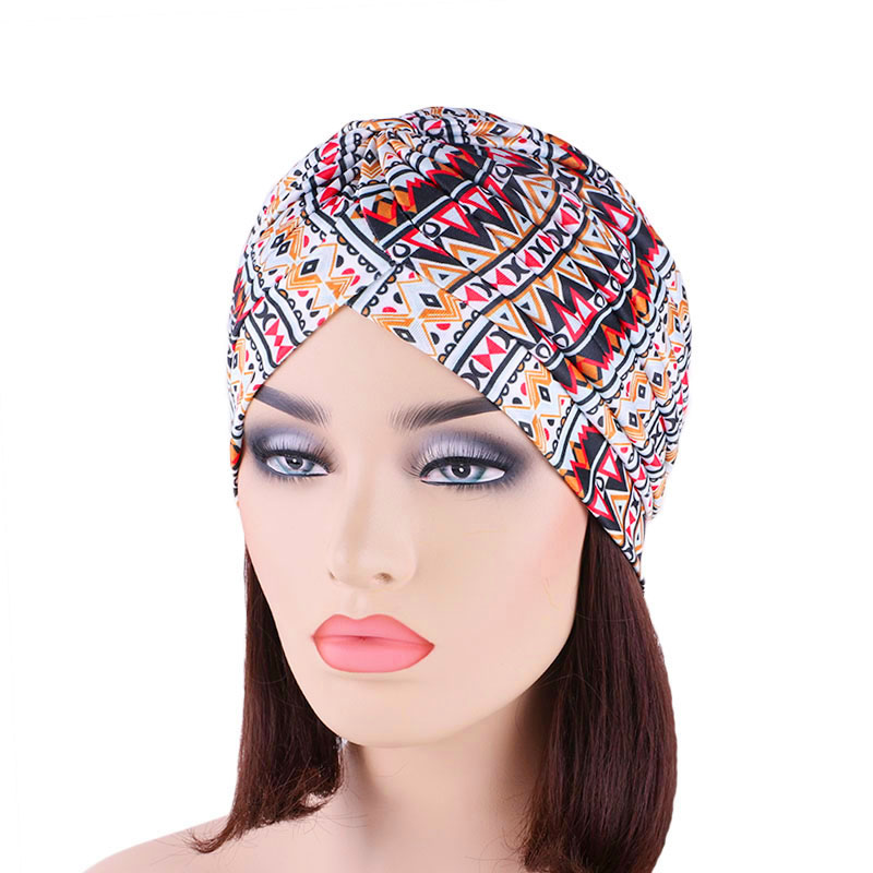

New Fashion Women Pleated Turban Headwrap Headwear