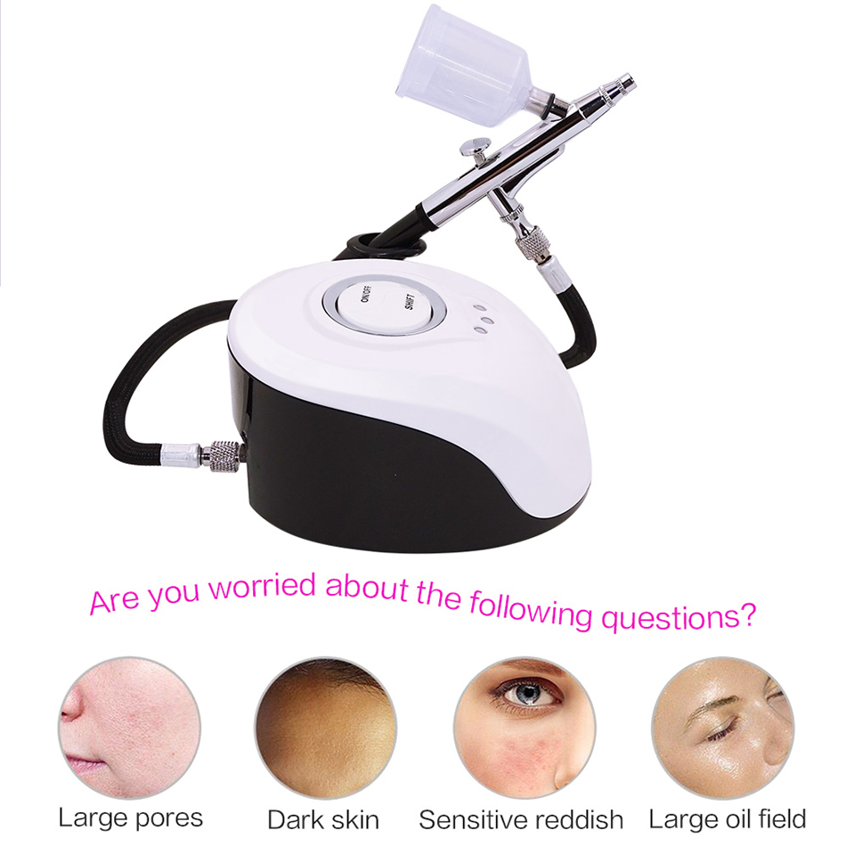 

Facial Beauty SPA Whitening Wrinkles Oxygen Meter Facial Massage Machine