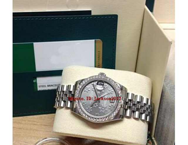 

Original box certificate Lady watch 31mm 178384 Diamond Bezel Asia 2813 movement automatic