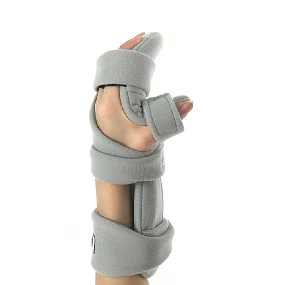 

Wrist Support Brace Finger Hand Splint Strap Carpal Tunnel Splint Fingers Palm Bone Fracture Fixed Orthosis Plate T191230, Left