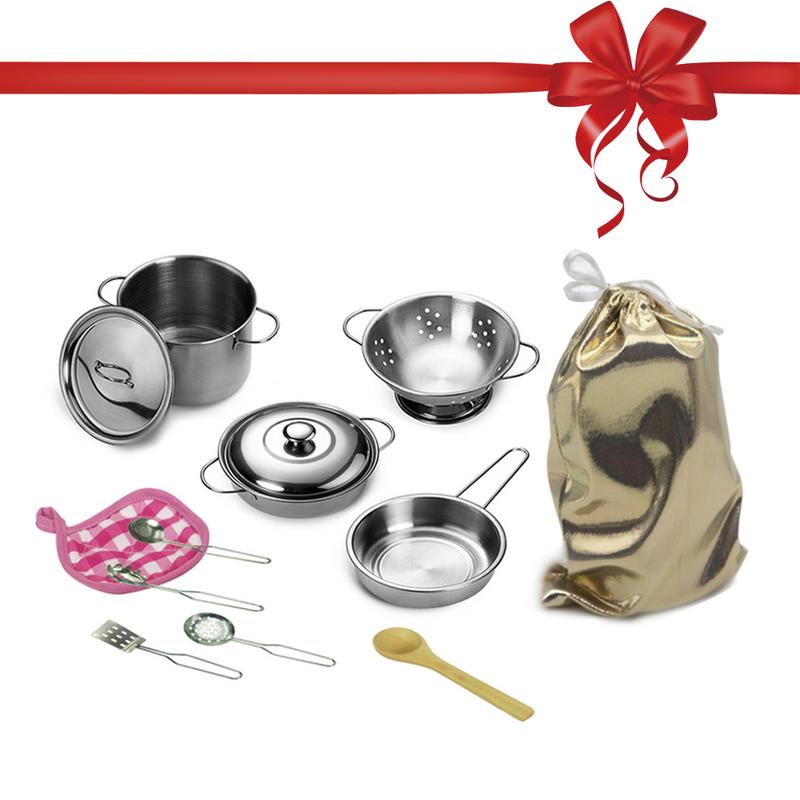 steel kitchen set toy online