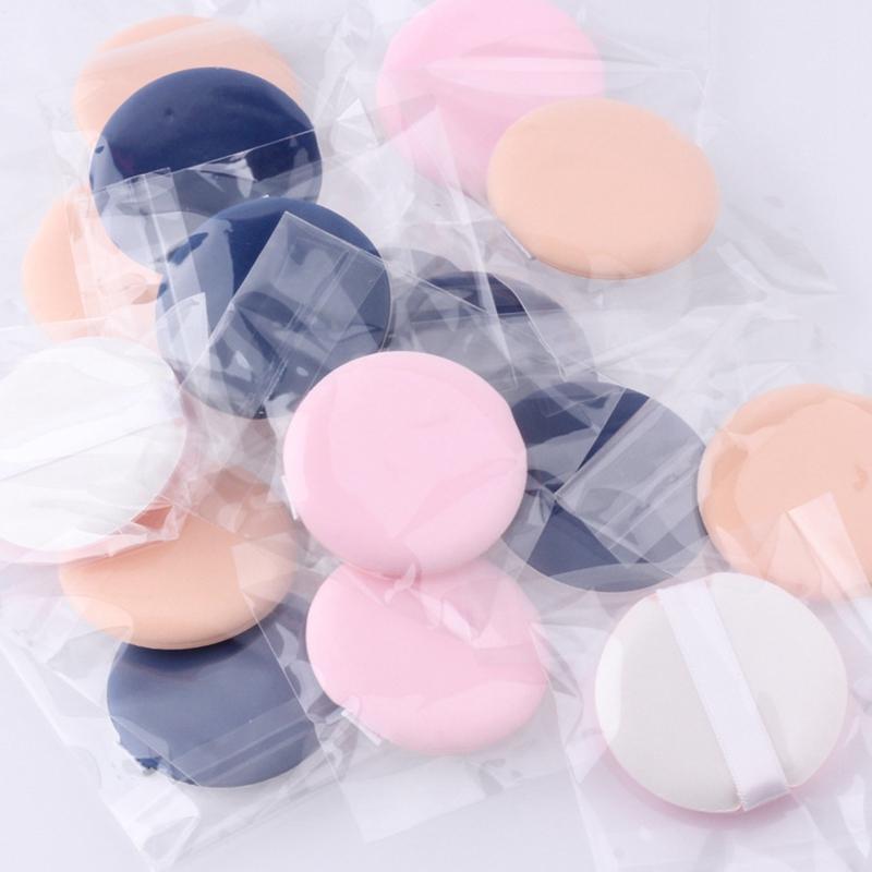 

Dropshipping Round Shaped Makeup Air Cushion Sponge Puff Dry Wet Dual Use Concealer Liquid Foundation BB/CC Cream Make up puffs