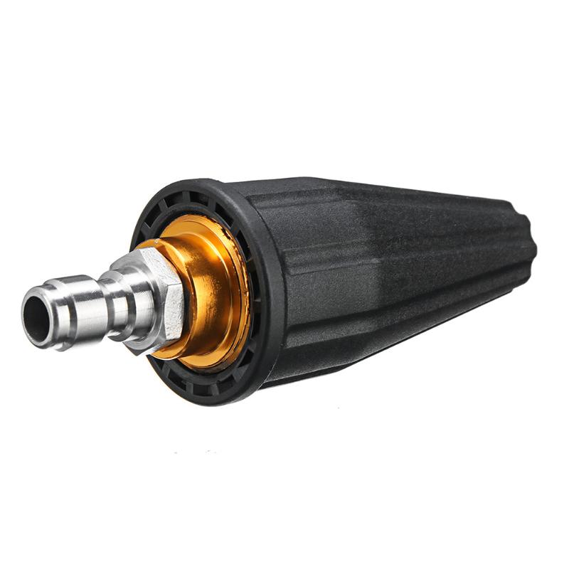 

1/4 7mm Direct Fit Rotating Car Supplies Garden 3600PSI Clean Tool Outdoor Replacement Turbo High Pressure Washer Nozzle Spray