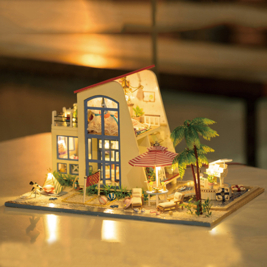 seaside villa dollhouse