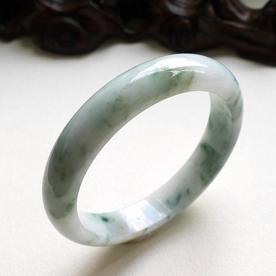 

zheru jewelry natural Myanmar jadeite 54-64mm floating color bracelet elegant princess jewelry best gift