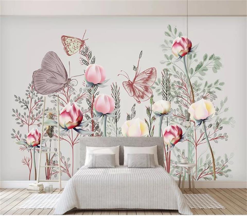 Discount Wallpaper Butterfly Pink Wallpaper Butterfly Pink On Sale At Dhgate Com
