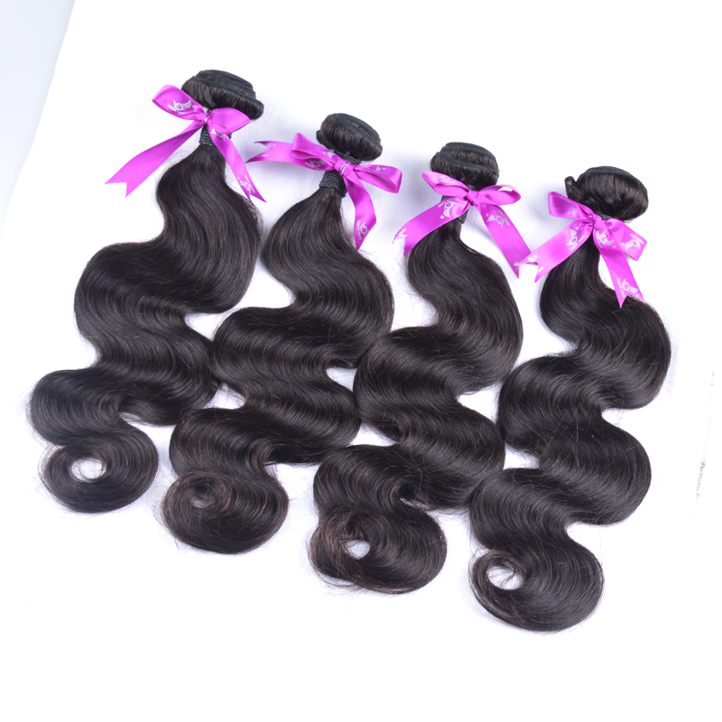 

Wholesale IRINA beauty hair raw unprocessed brazilian peruvian malaysian indian human hair extensionbody wave 6pcs lot top quality hair sale, Black