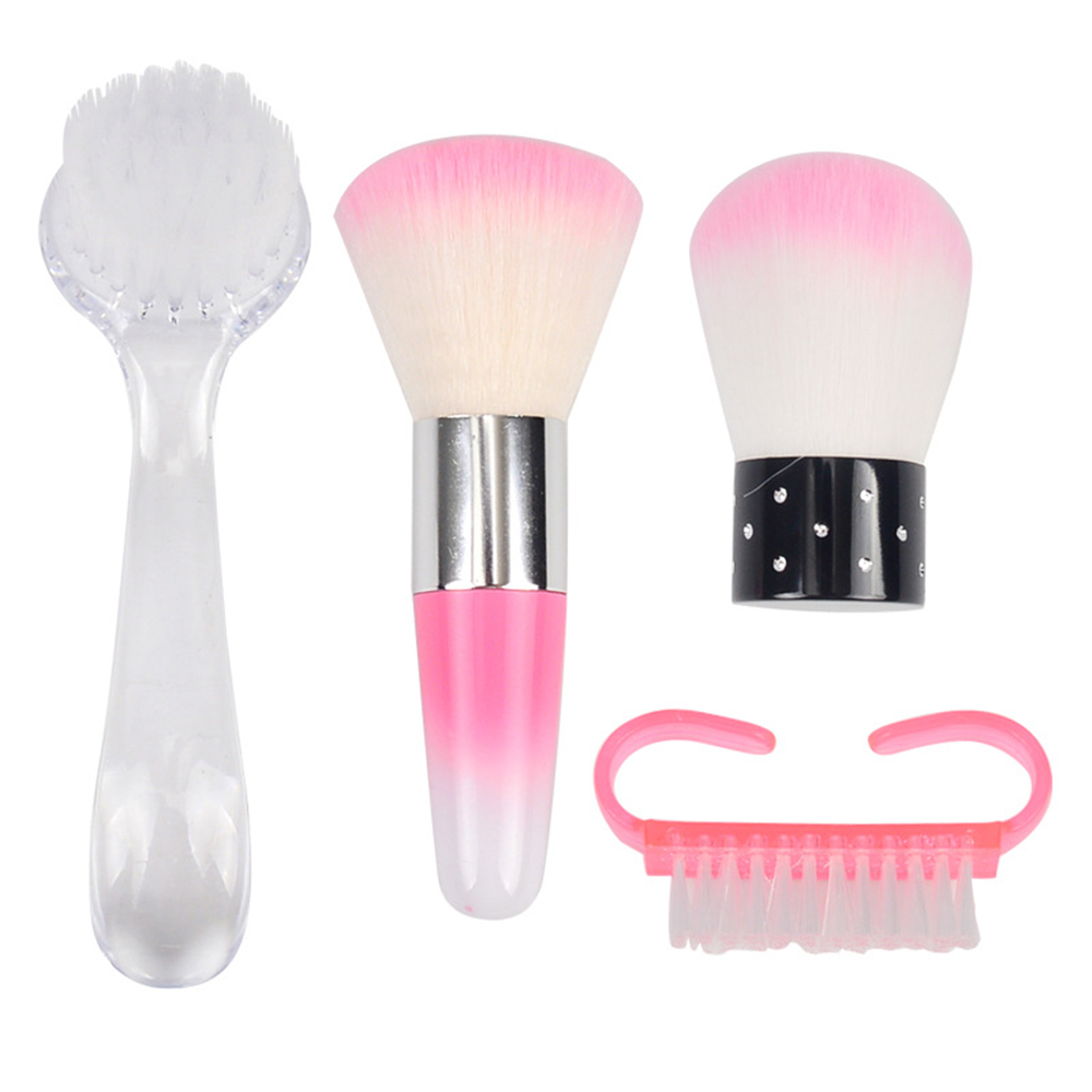

2019 Nail Cleaning Nail Brush Tools File Art Care Manicure Pedicure Soft Remove Dust Small Angle Clean Brush for Care