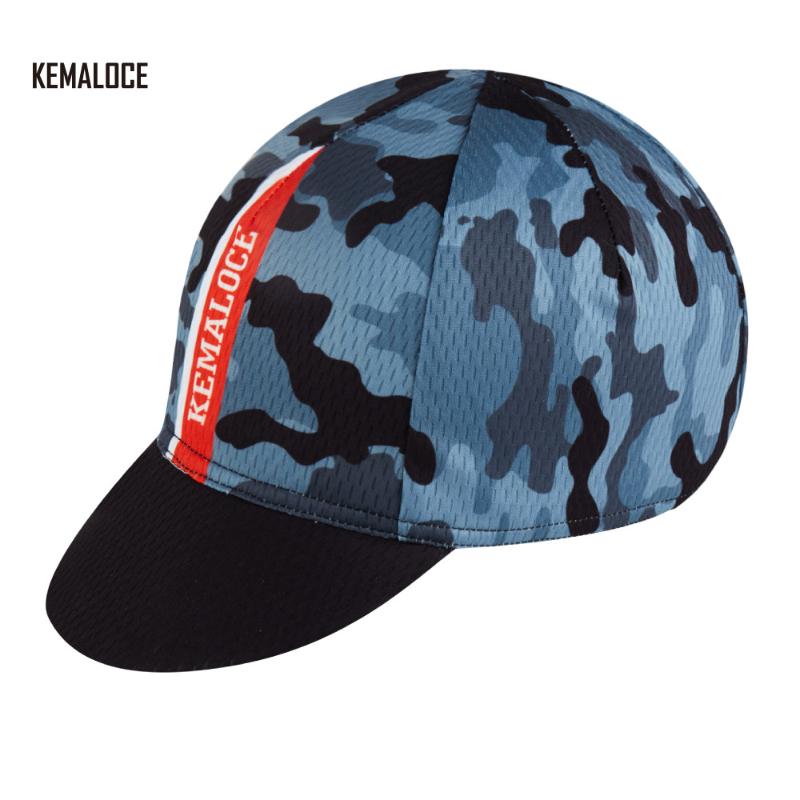 

KEMALOCE Polyester Wholesale Unique Road Bicycle Black Summer Camouflage Racing Cycling Cap Cappellini Ciclismo Men Bike Hat, Kemaloce-cp-009
