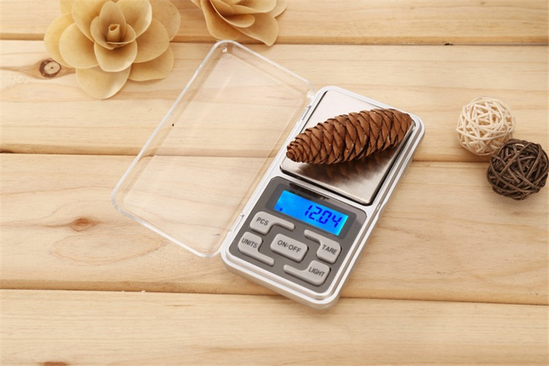

DHL Shipping 200g 0.01g Mini Electronic Digital Scale Jewelry Weigh Scale Balance Pocket Gram LCD Display Smart Scale With Retail Box