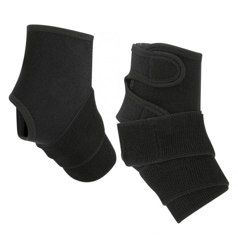 

Ankle Support Brace Foot Elastic Guard Strap Running Riding Ankle Protector Elastic Basketball Sport Training Protective, Left foot
