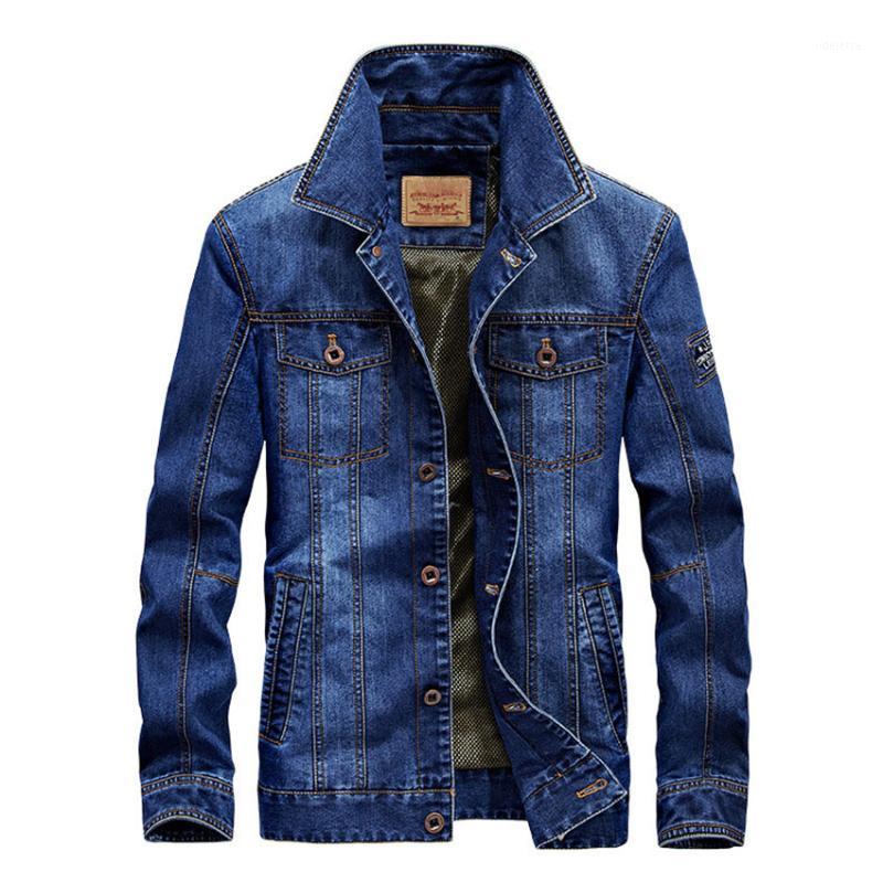 

2018 free shipping New winter jeans jacket, men's casual coat, large size extra thick cotton jacket. cxy105-1181, Blue