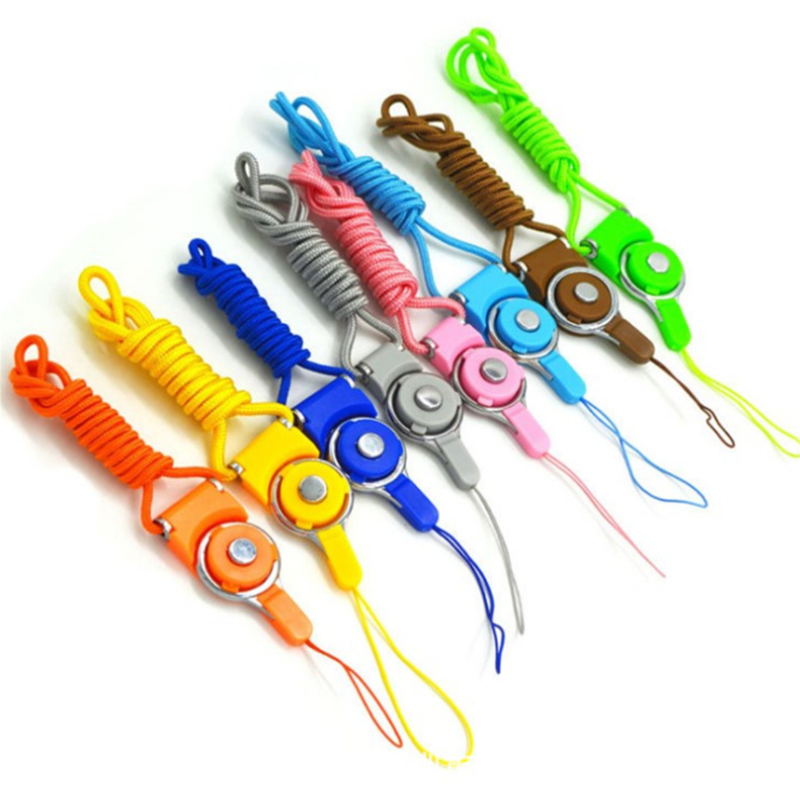 

Multifunctional Cell Phone Strap Detachable Lanyard Mobile Phone Lanyard 2 in 1 Rotating Button Neck Strap