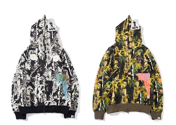New Street Casual Letters Maple Leaf Pattern Printed Round Neck Couple Sports Jacket Loose Sweater Green,XL