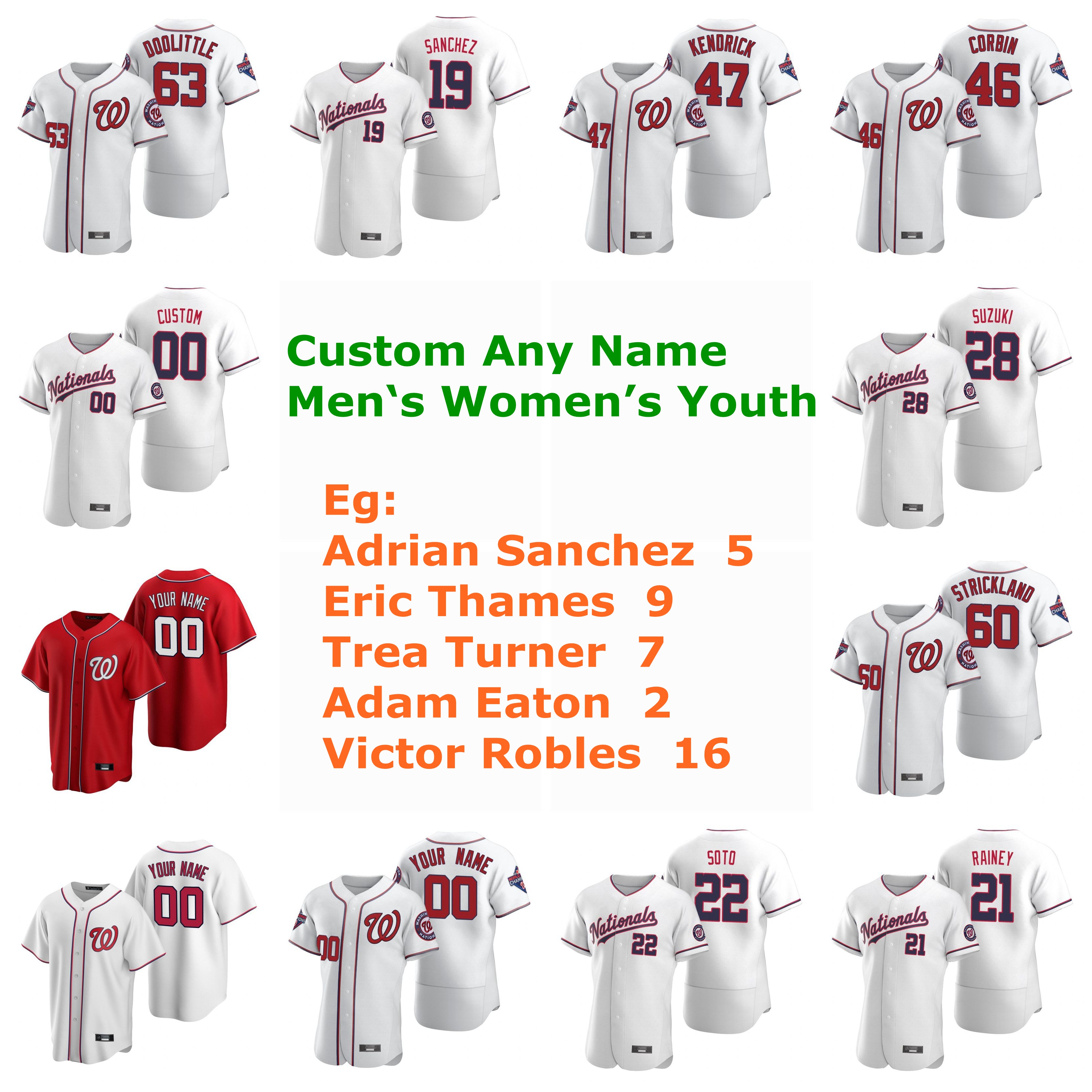 trea turner jersey youth