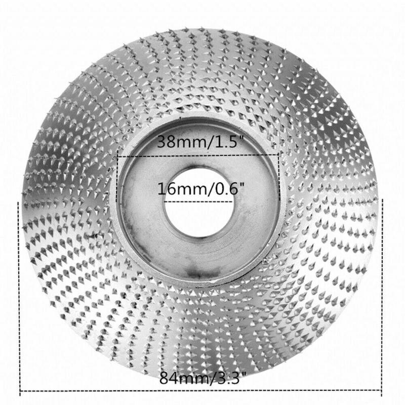 

Woodworking Grinding Round File Grinding Wheel Rotary Disc Sanding Wood Carving Tool Abrasive Disc Tools for Angle Grinder