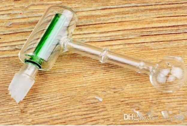 

Hookah accessories [core] vertical rectangular pot Wholesale Glass bongs Oil Burner Glass Water Pipes Oil Rigs Smoking Free