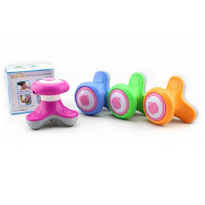 

Mini Electric Massagers Handheld USB Battery Triangle Massagers Employee Gift Festive Business Gifts 120pcs Mix Colors