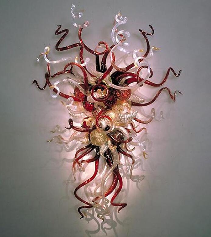 

Italian Murano Lamp Lighting Energy Saving Light Source LED Sconce Antique Style Hand Blown Glass Wall Lamps