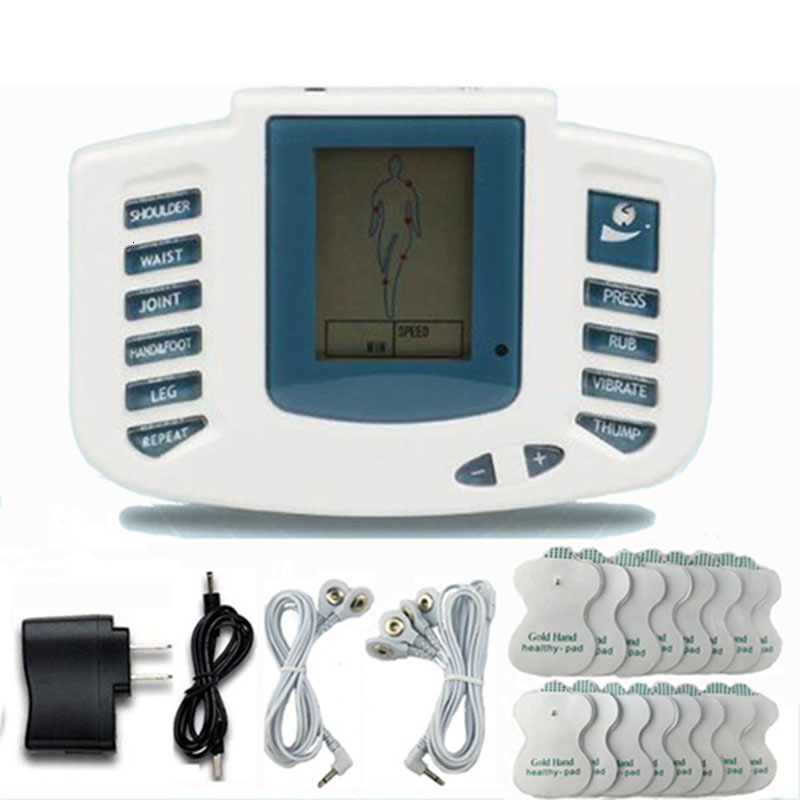 

Digital Electronic Body Slimming Pulse Massage Muscle Relax Stimulator Acupuncture Therapy Massager Physiotherapy Apparatus Tool LY191203
