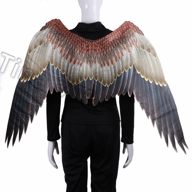 Alas de murciélago Negro Adulto Disfraz De Halloween Accesorio Demonio Vampiro Diablo Ángel Oscuro