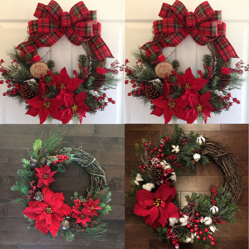 

Tree decoration christmas wreath ornament wall hanging door garland pine tree