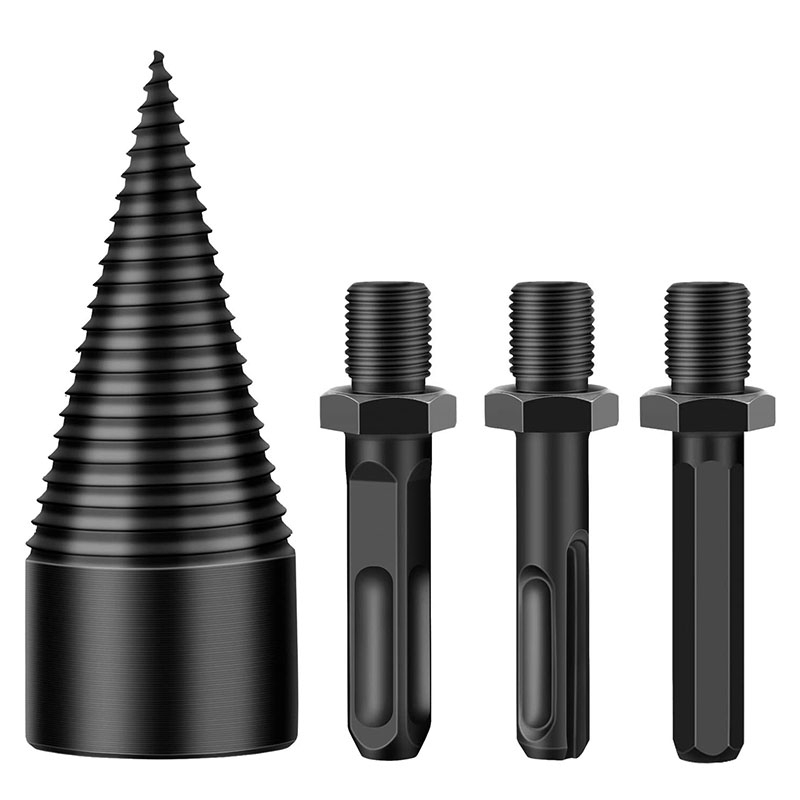 

38mm Chop Wood Splitting Tool Cone Splitters Wood Breaking Machine Breaker Firewood Chopper