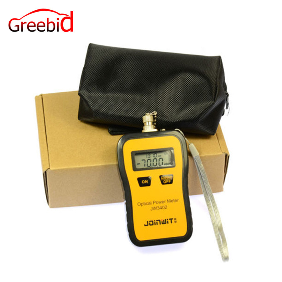 Bewinner Misuratore di Potenza Ottico a Fibra Ottica Tipo A Mini misuratore di Potenza Ottica ad Alta precisione Misuratore di Potenza per Fibra Ottica Portatile Misura per Test FTT