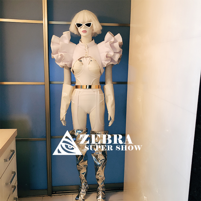 

Party technology space woman warrior sexy nightclub bar gogo costumes costumes stage show dance, As pic