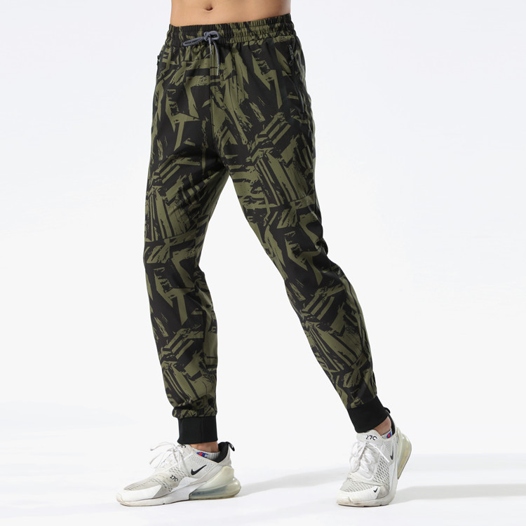

Quick-drying Sports Sweatpants Breathable Fitness Long Trousers Male Joggers Trousers -3xl Sizes Multi Colors Men Joggers Pants, Black