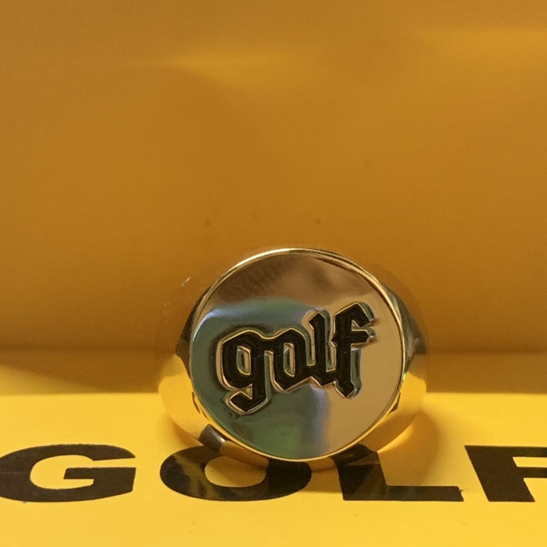 

GOLF WANG OLDE LOGO tyler the creator Ring Hip-hop Rap Fashion Personality Rings