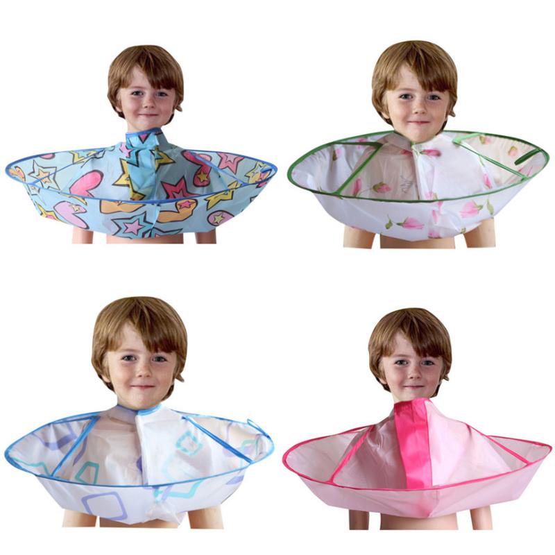 

DIY Kids Hair Cutting Cape Gown Salon Hairdresser Barber Apron Hairdressing Children Haircut Barber Apron Hair Styling Tool