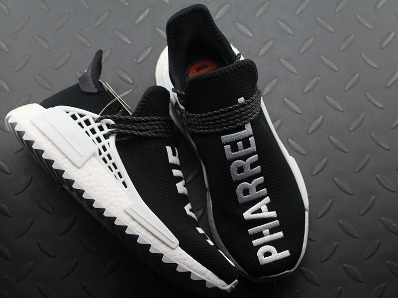 

Soft Sole Pharrell Human Race PW HU Coco Black White CC D97921 Men Women Running Shoes Solar Holi Trai Red Blue Green Orange Sports Sneakers, 17