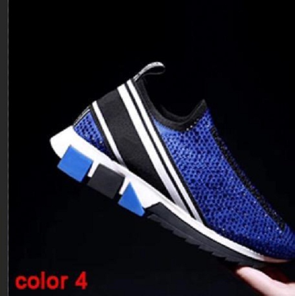 

2022 Diamond Sorrento Strass Logo Shoes Womens Slip-On Sneaker Stretch Crystal-Embellished Knit Sock Trainers Two-tone Rubber Micro Sole Crystal Mens Casual Shoe