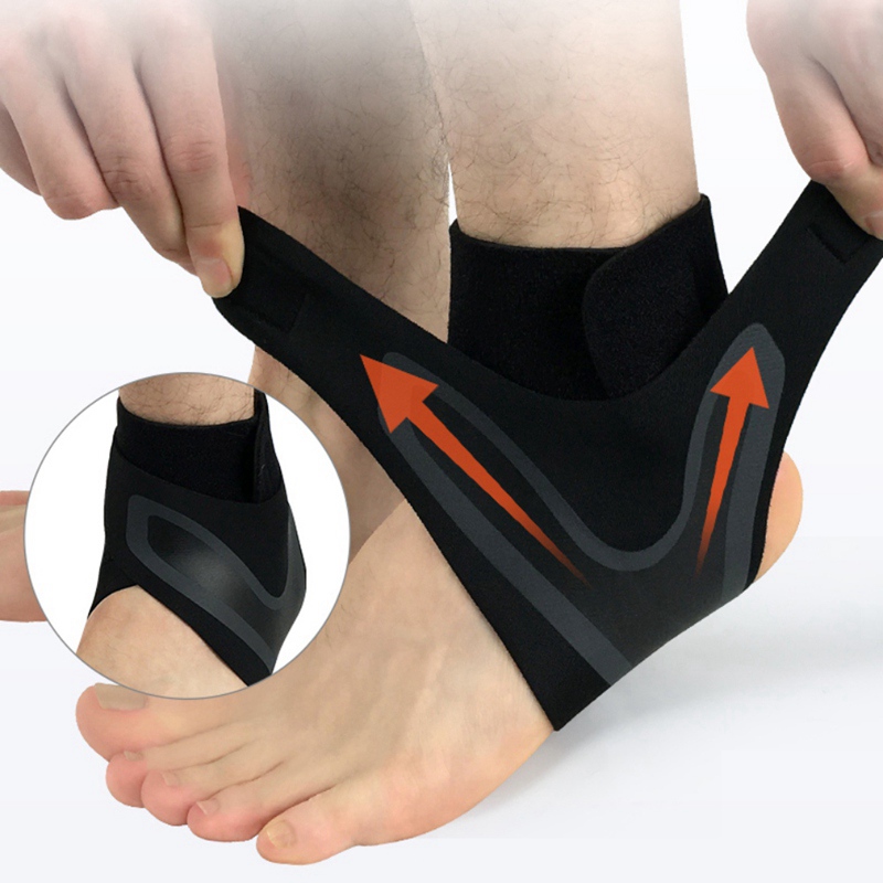 

Anti Sprain Sleeve Heel Cover Protective Wrap Ankle Support Socks Men Women Lightweight Breathable Compression Left / Right Feet, Rb