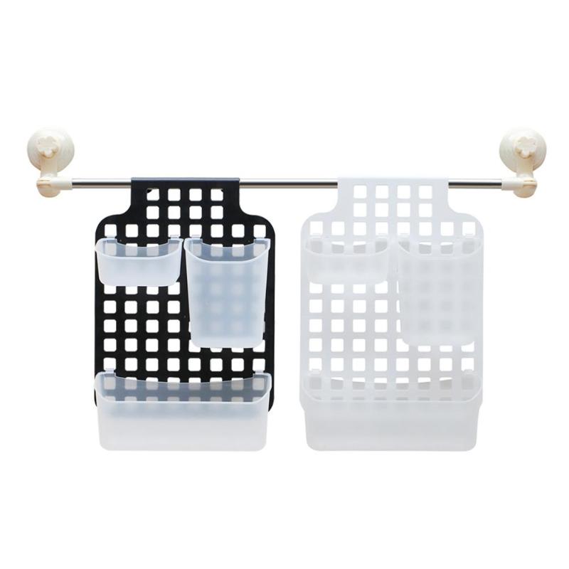 

Plastic Storage Rack Spoon Knife Fork Cutlery Organizer Bath Tray for Home Kitchen Storage Basket