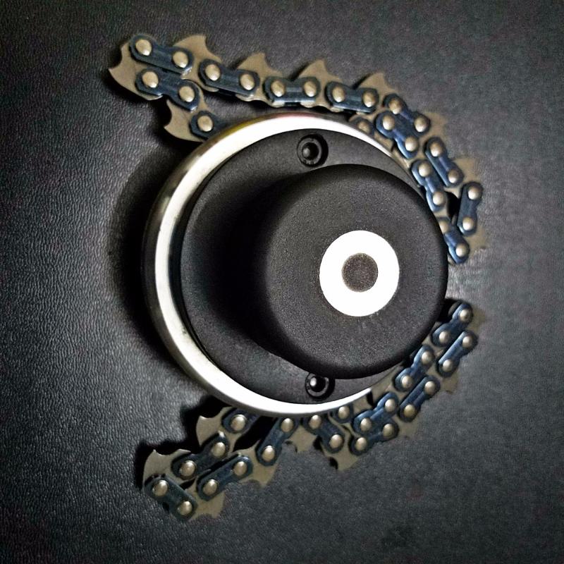 

Power Grass Trimmer Head Steel Chain Saw Links Coil 65Mn Easy Cutting for Brush Cutter Garden Lawn Mower Parts for All Mower