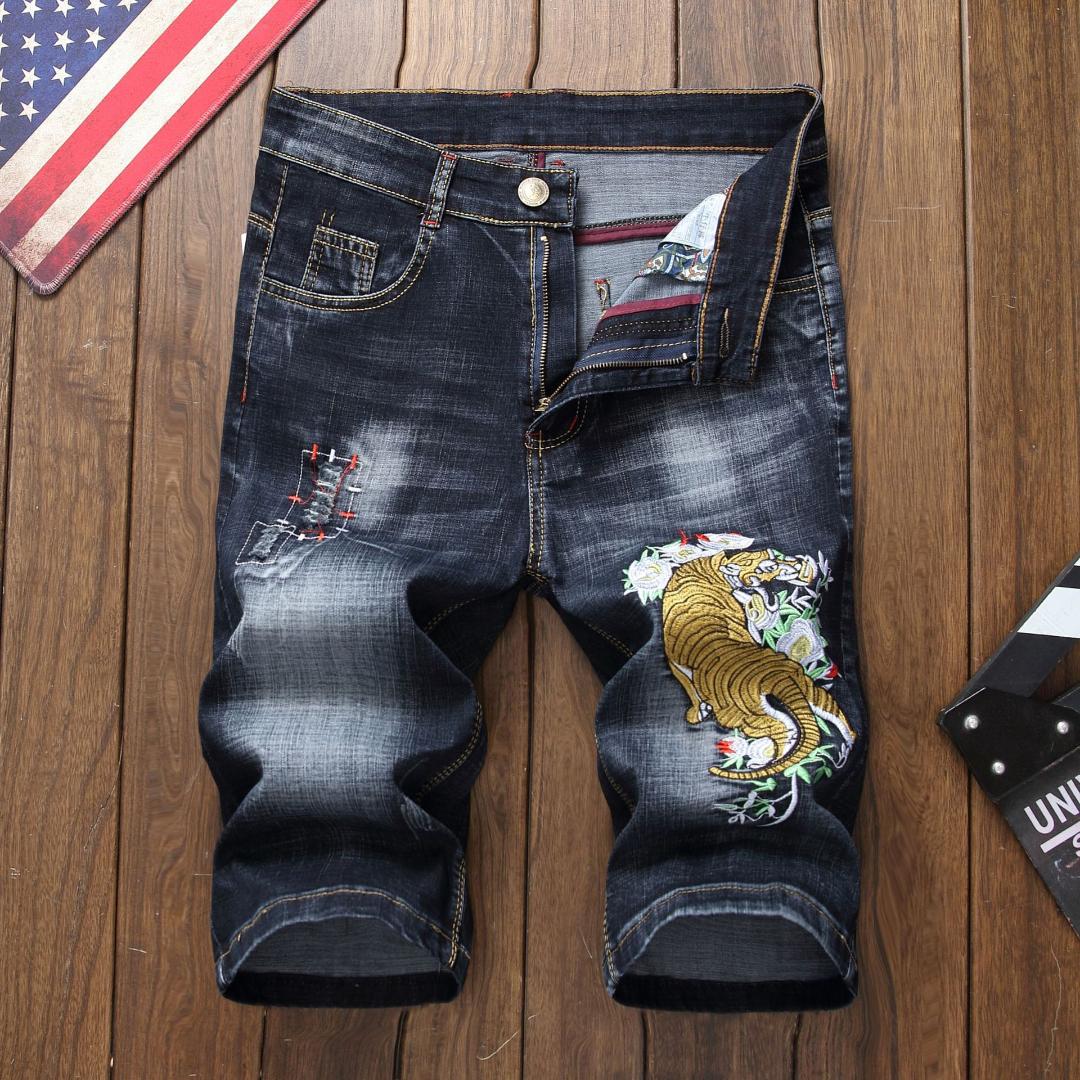 

Nice Summer Men Short Jeans Fashion Casual Bermuda Denim Brand Clothes, 1213 usa size