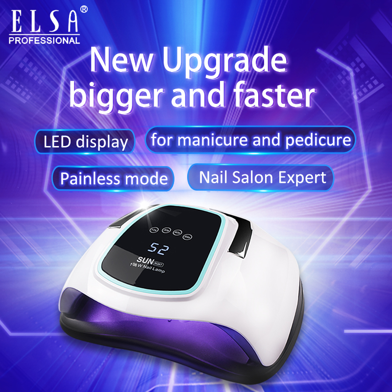 

Nail Lamp Nail Dryer Dual hands 36 PCS LED UV Lamp For Curing UV Gel Polish With Motion Sensing Manicure Salon Tool, Eu plug nail lamp